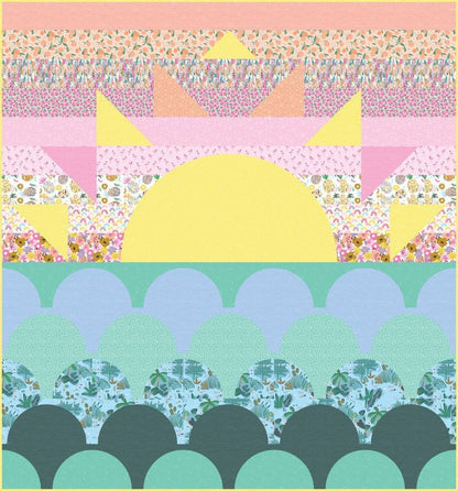 Blossom - Pineapple Crush - Cotton Fabric