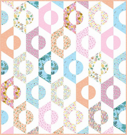 Blossom - Pineapple Crush - Cotton Fabric