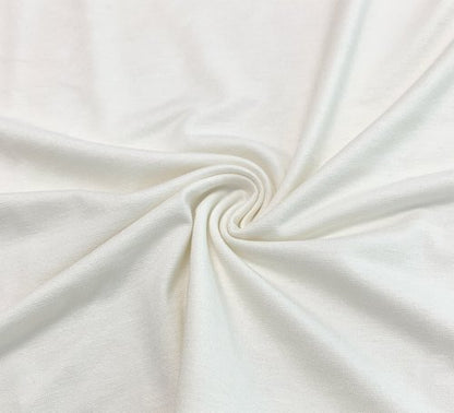 Ecovero Viscose Spandex Jersey - Ivory