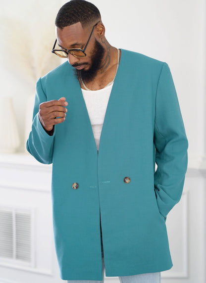 Simplicity -  Unisex Blazer by Mimi G Style