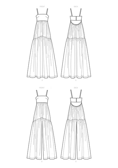 Simplicity S9597 - Misses Dress & Jumpsuit by Mimi G (6-14 Misses)
