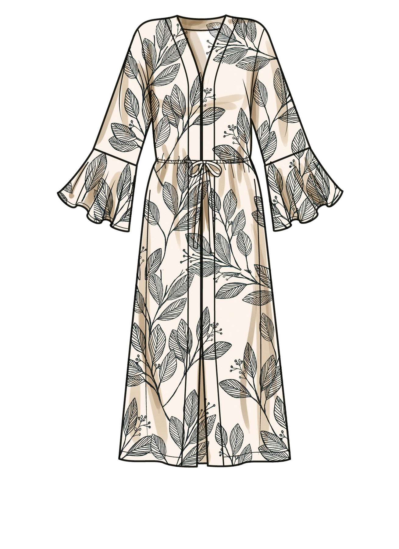 Simplicity - Misses' Sizes - 6 - 14 - Caftan & Wrap Sewing Pattern