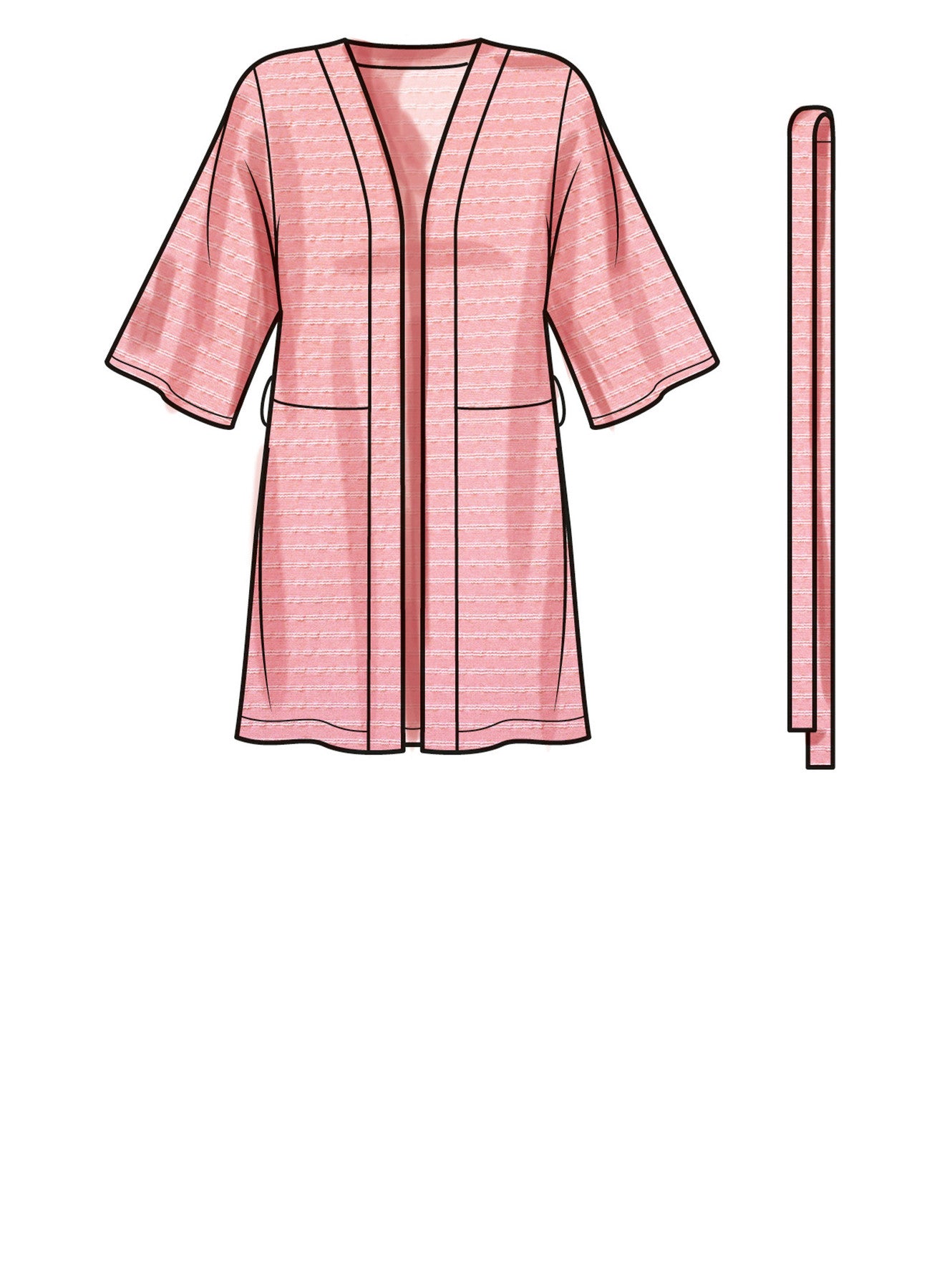 Simplicity - Misses' Sizes - 6 - 14 - Caftan & Wrap Sewing Pattern