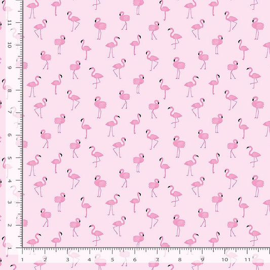 Flamingo - Pineapple Crush  - Cotton Fabric