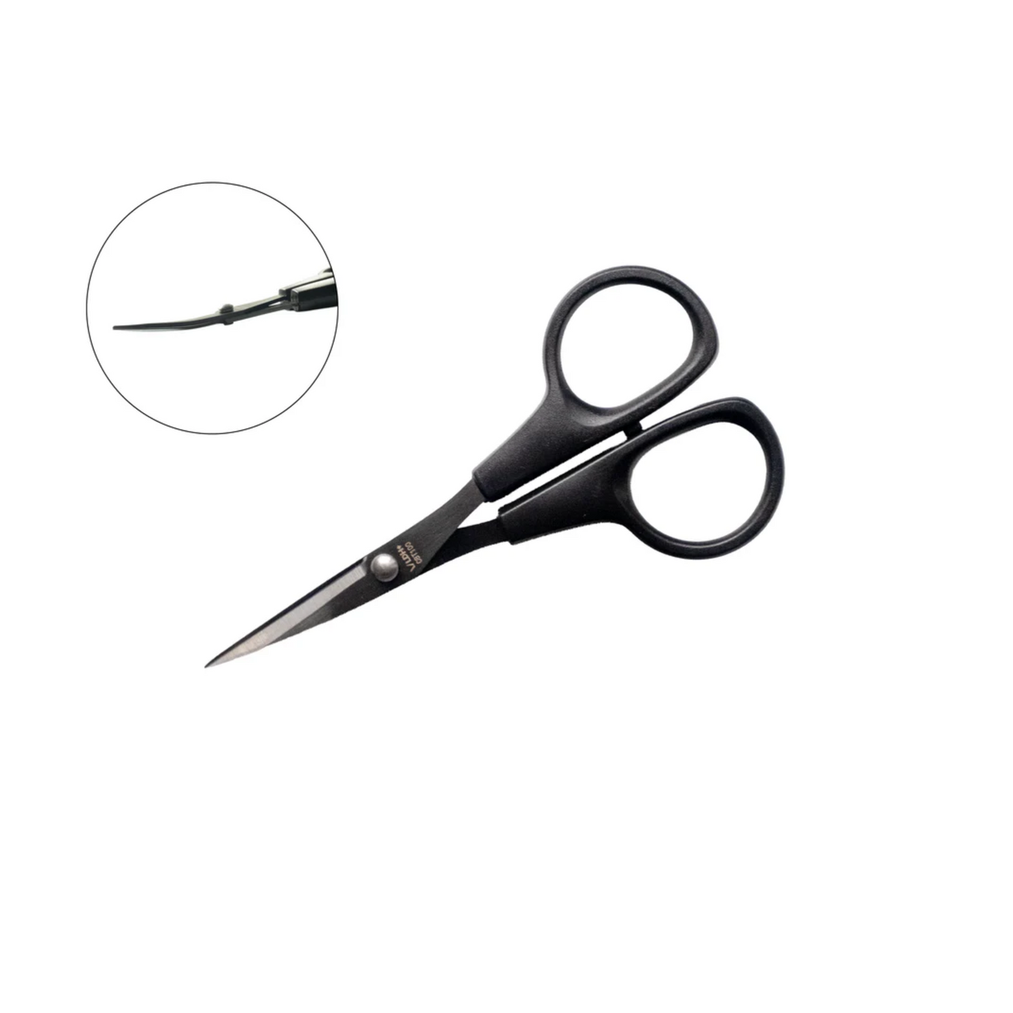 LDH Midnight Edition Curved Blade Scissors - 4.75"
