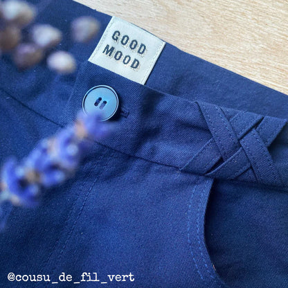 Woven labels ©ikatee - "Good Mood" Set - x5