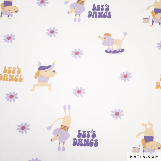 Disco Dogs - Cotton Jersey