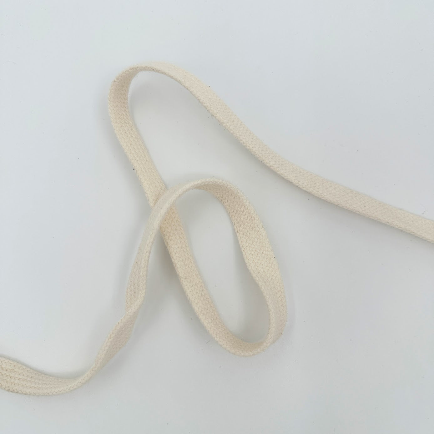 Drawcord, 13mm Cotton - Natural