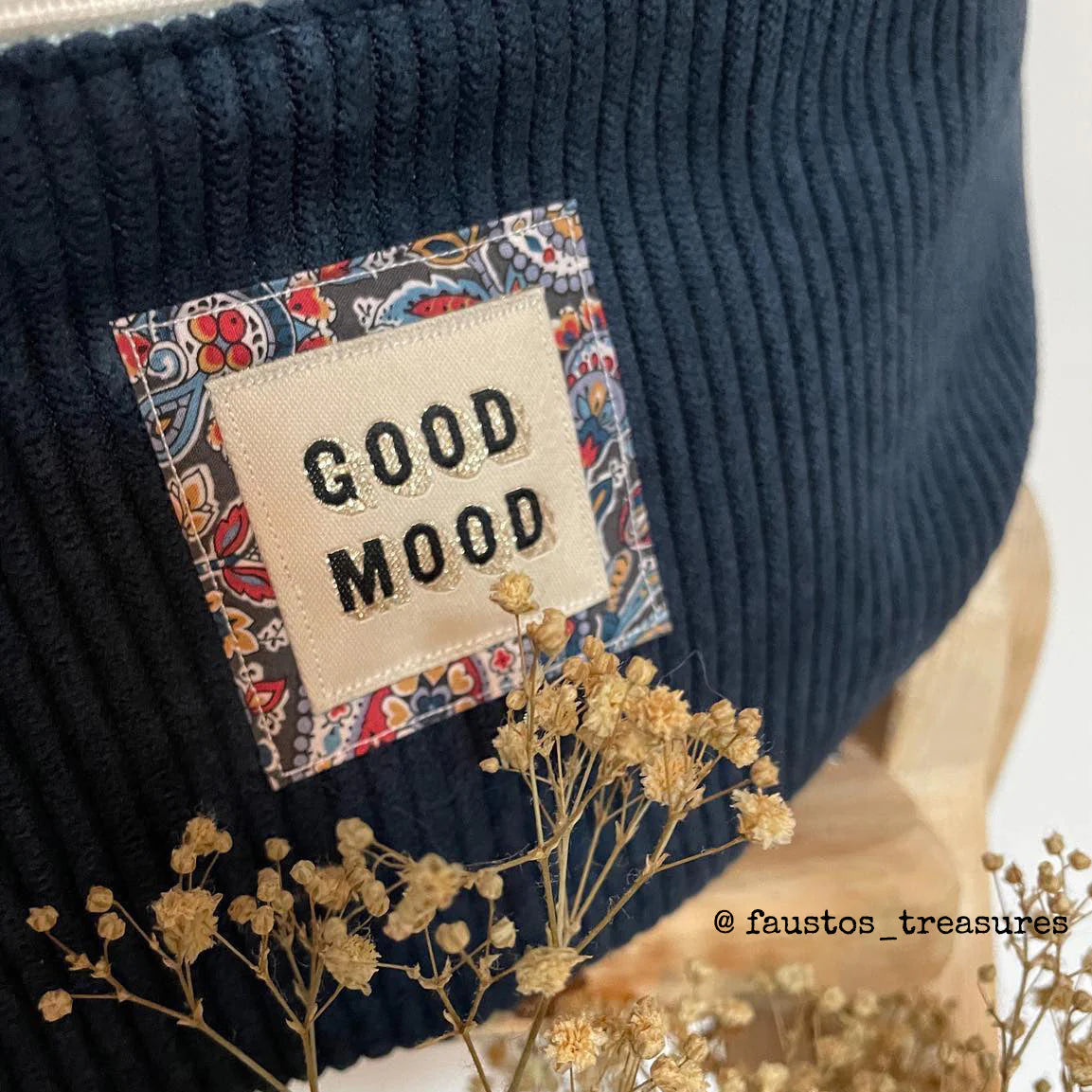 Woven labels ©ikatee - "Good Mood" Set - x5