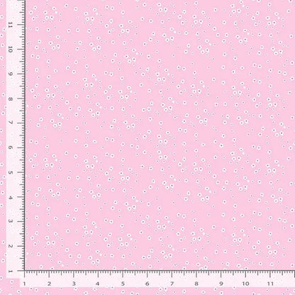 Petal Perfect - Pink - Pineapple Crush - Cotton Fabric