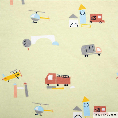 Transport & Construction - Cotton Jersey