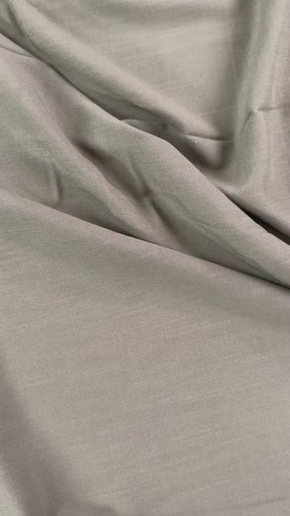 Stretch Viscose Slub - Olive