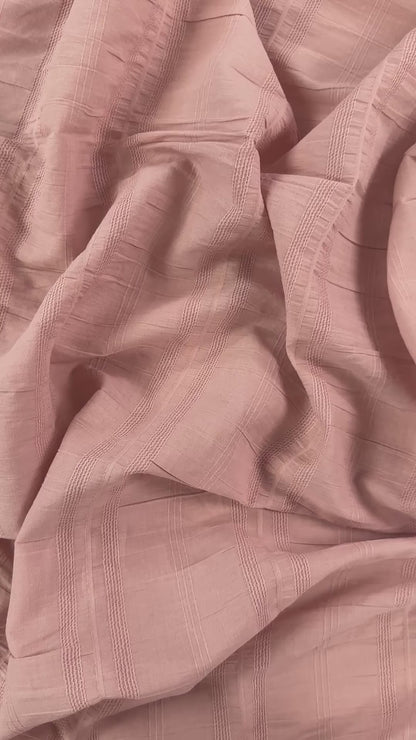 Breezy Textured Cotton - Blush