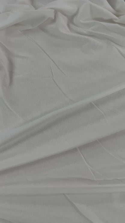 Organic Cotton Jersey - Ivory