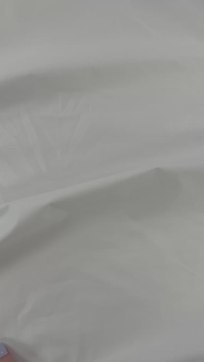 Cotton Ticking - White - Extra Wide 90"