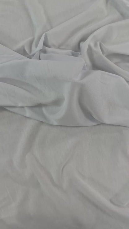 Organic Cotton Jersey - White