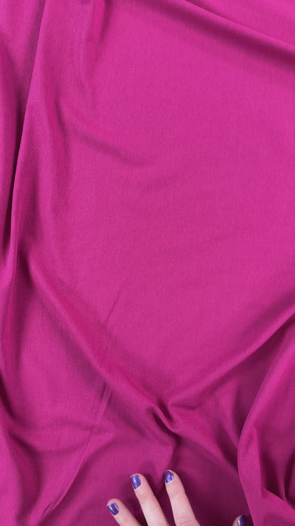 Annabelle Knit - Fuchsia - Viscose Jersey Knit