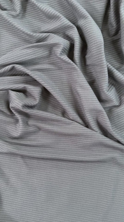 Bamboo Rib Knit - Midnight Blue