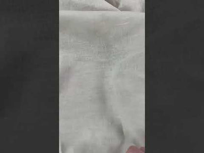 Sandwashed 100% Linen - Pale Ecru