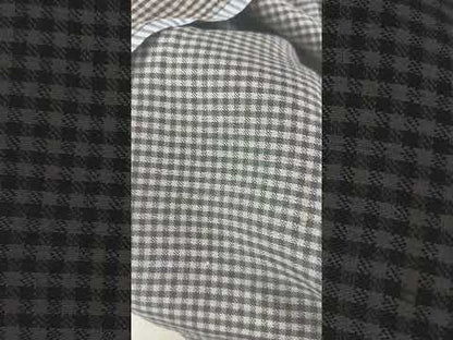 Yarn Dyed European Linen - Brown Plaid - 57"