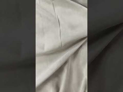Cotton Micro-Bedford Ribbed Piqué - Taupe - Deadstock