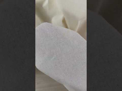 Muslin - Natural Undyed Combed Cotton Muslin Fabric - 48"