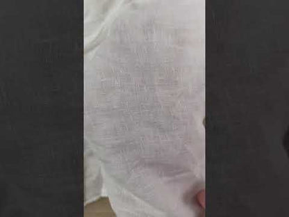 Sandwashed 100% Linen - Off White