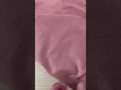 Bamboo Cotton French Terry - Dusty Rose