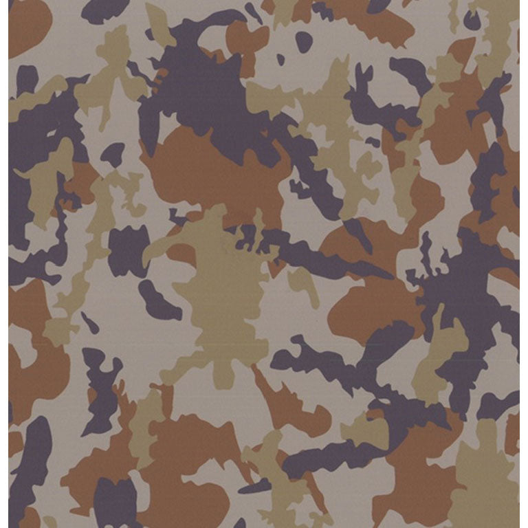 Camo - Brown - Cotton Fabric