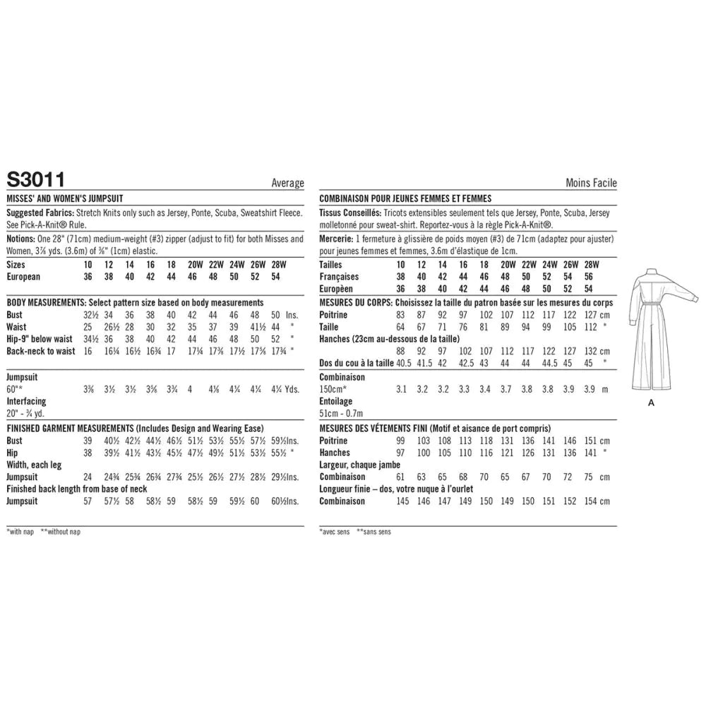 Simplicity - Misses' and Women's Jumpsuit by Mimi G Style