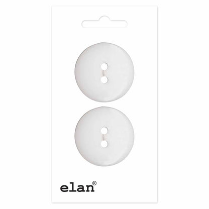 ELAN 2 Hole Button - 25mm (1″) - 2 count