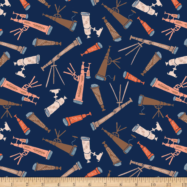 Atomic - Telescopes - Marina - Cotton Flannel