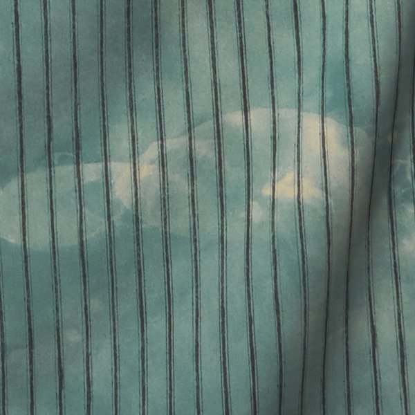 nani IRO - Piece by Piece Broadcloth - C - Green / Teal - Rexcell / Lyocell Fabric