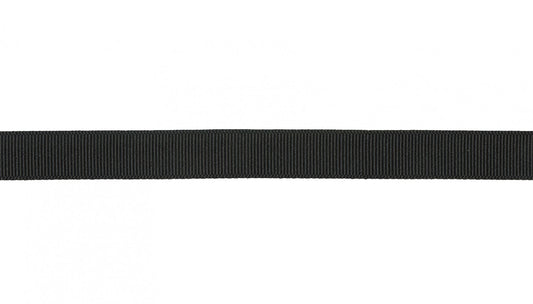 10mm (3/8") Grosgrain Ribbon - Black