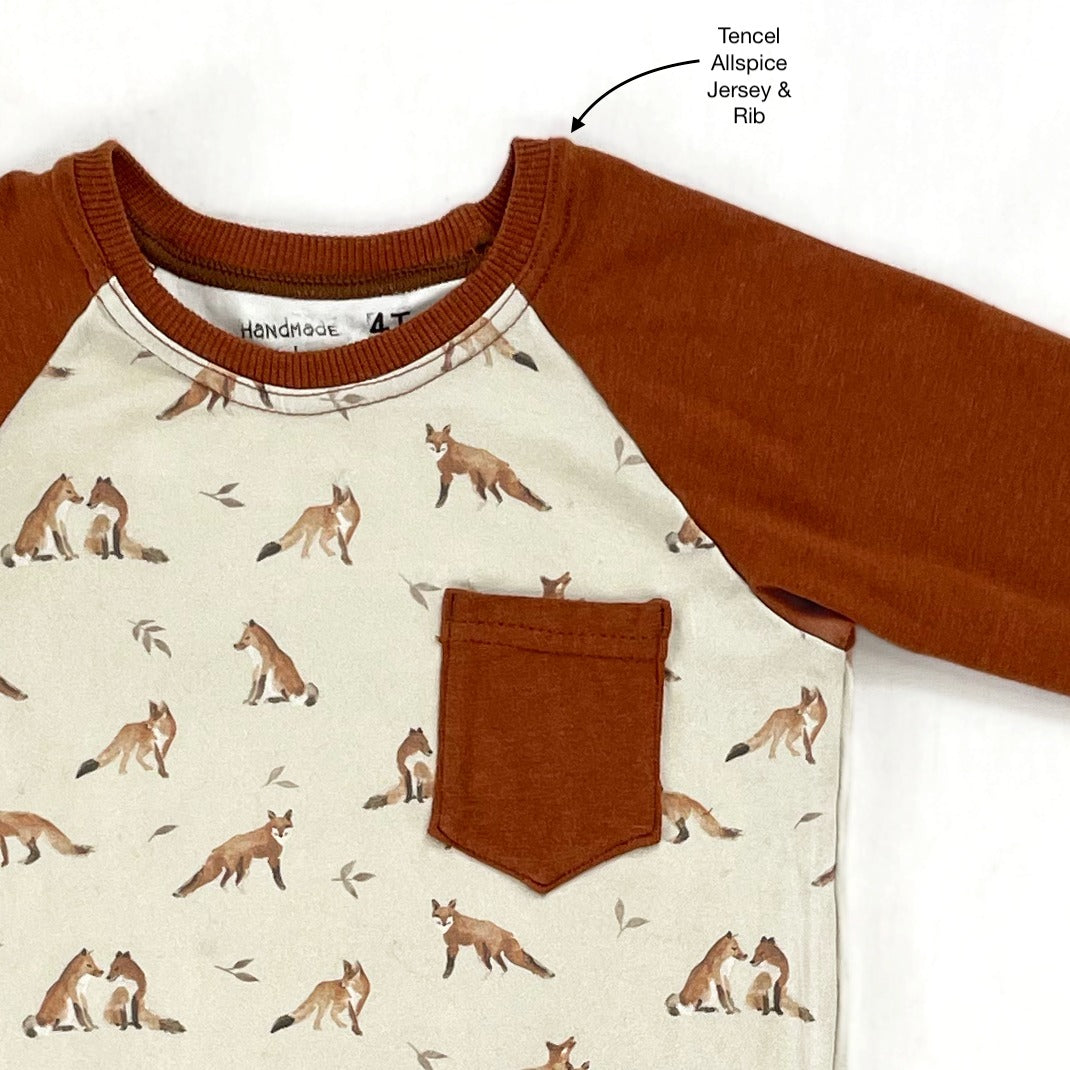 TENCEL™ Lyocell Organic Cotton Spandex Jersey - Allspice