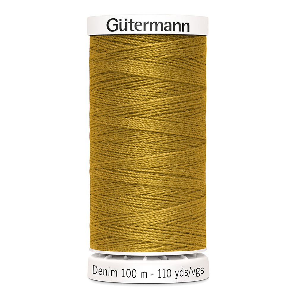 Gütermann Jean Thread 100m - Gold  Col. 970