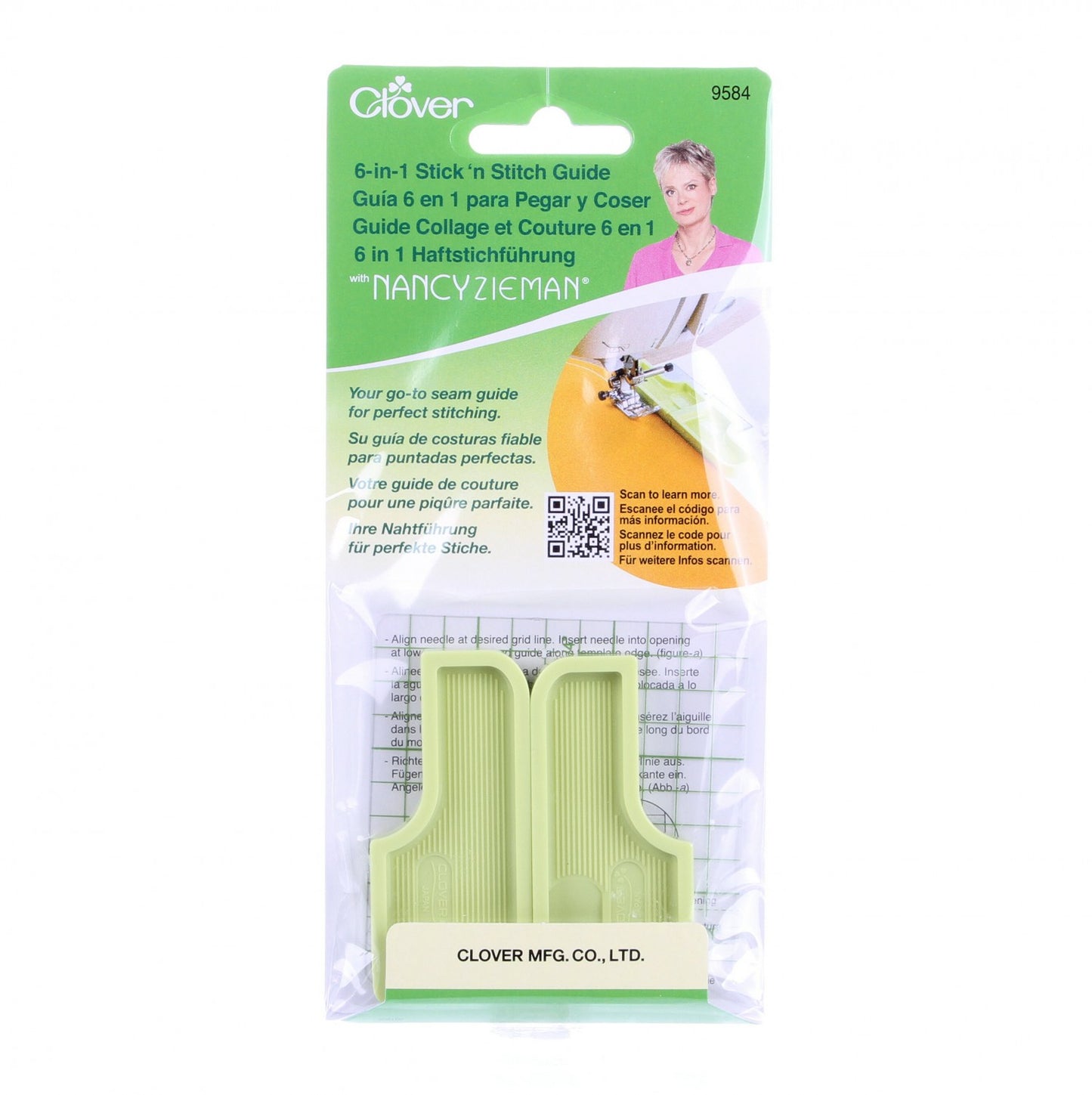 6 In 1 Stick N Stitch Guide - Clover