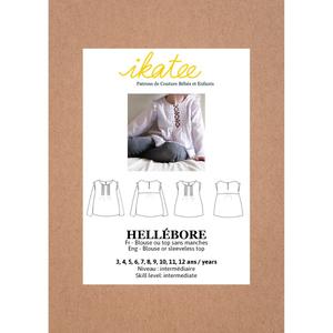 Ikatee - HELLEBORE blouse - Kids 3/12Y - Paper Sewing Pattern