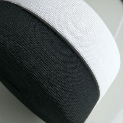 51mm (2'') Soft Knitted Elastic - Black