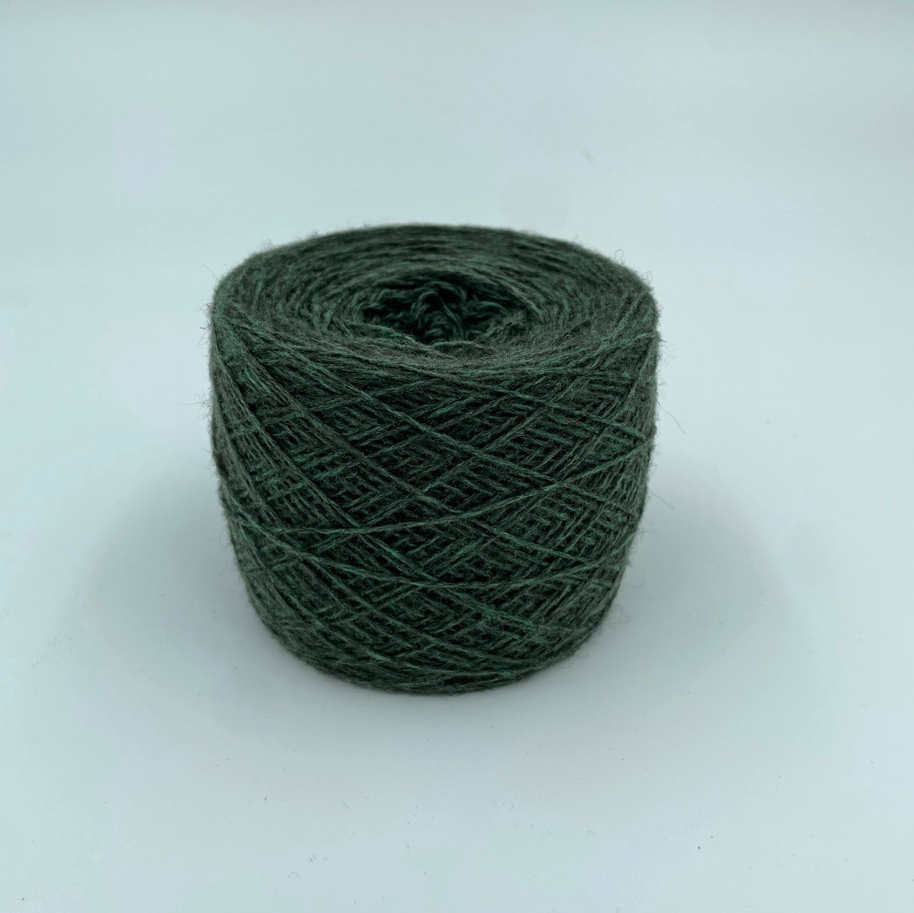 Baby Yak - Deadstock Yarn - Made in Italy -  Aspen Green - Fingering Weight  -  232 grams CONE