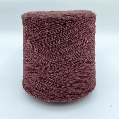 Baby Yak - Deadstock Yarn - Made in Italy - Old Rose - Fingering Weight  - 200g on a cone