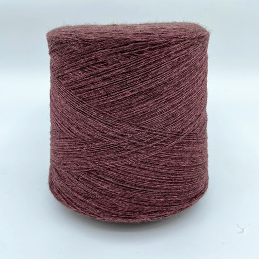 Baby Yak - Deadstock Yarn - Made in Italy - Old Rose - Fingering Weight  - 200g on a cone