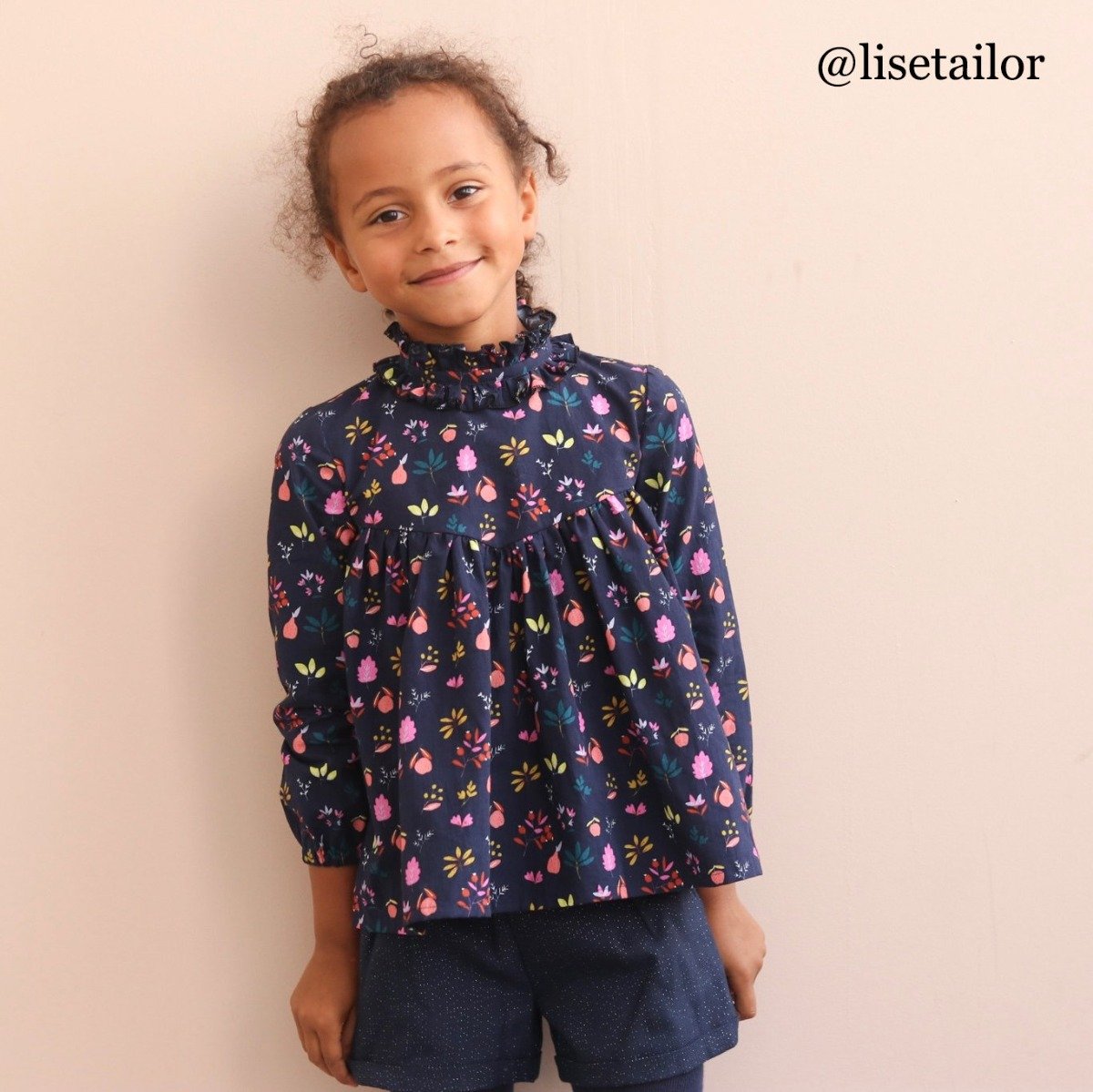 Ikatee - LOUISE Shirt & Dress - Kids 3-12Y - Paper Sewing Pattern