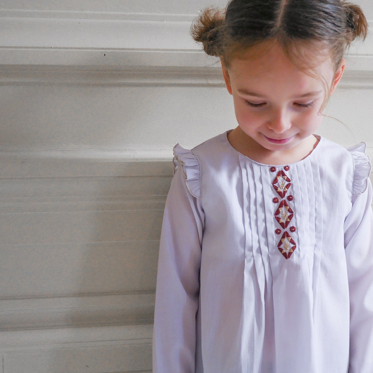 Ikatee - HELLEBORE blouse - Kids 3/12Y - Paper Sewing Pattern