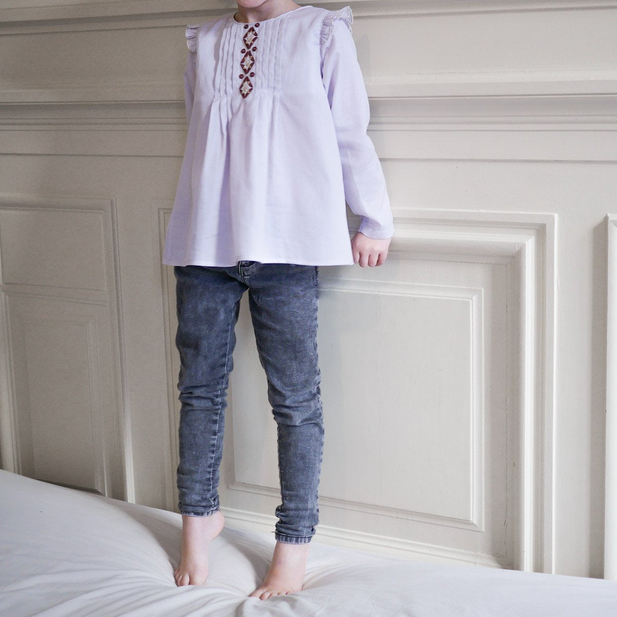 Ikatee - HELLEBORE blouse - Kids 3/12Y - Paper Sewing Pattern