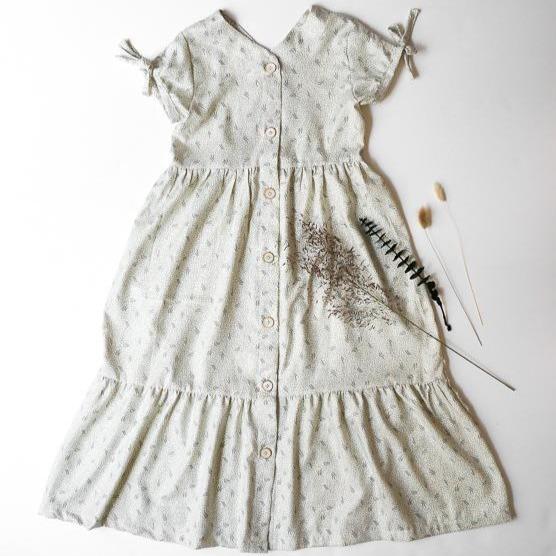 Ikatee - ANNA Child Dress - 3/12Y - Paper Sewing Pattern