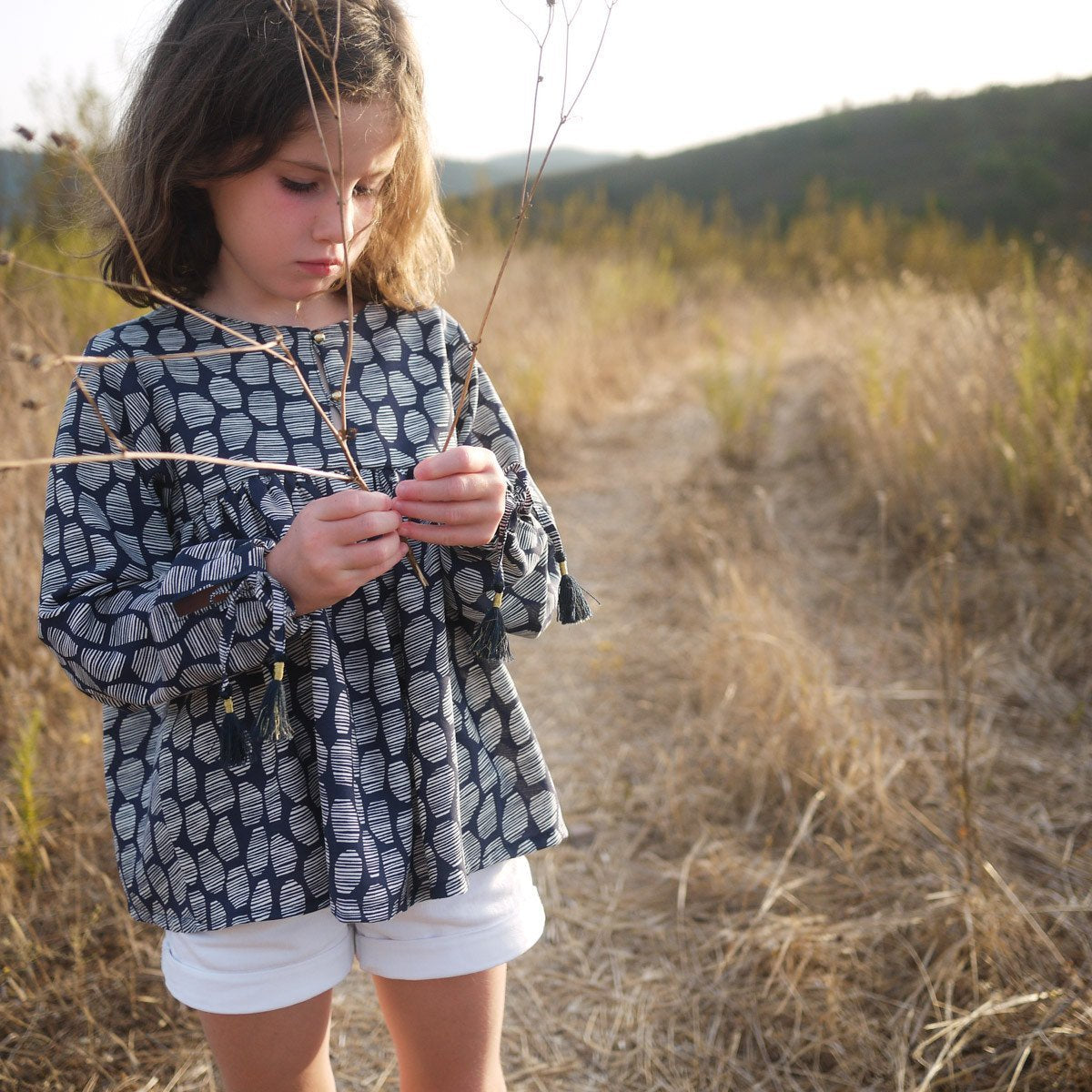 Ikatee - CAMELIA Blouse & Dress - Kids 3-12 years - Paper Sewing Pattern