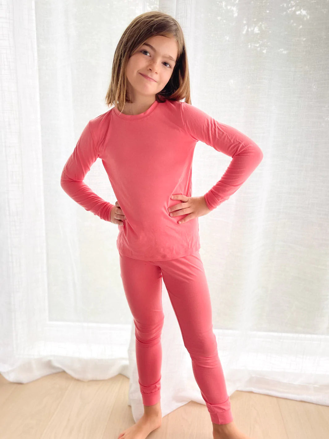 Bamboo Stretch Jersey Knit - Bubblegum Pink - Deadstock - 250gsm - UPF50