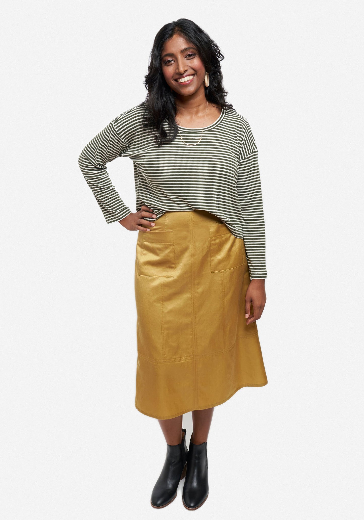 Reed Skirt Sizes 14 - 30 Pattern - Grainline Studio