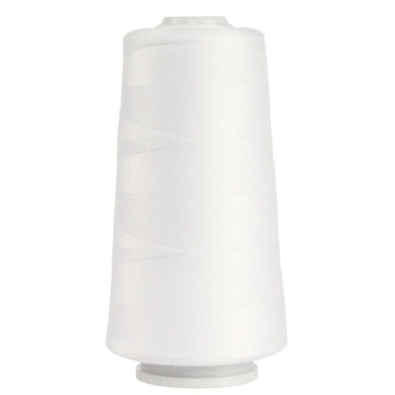 Superior Threads - Sergin' General: 40 wt 2ply, 3000 yds Serger Thread - Bright White